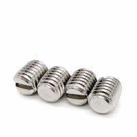 Special Offers 100Pcs/Lot M2 M2.5 M3 DIN551 Stainless Steel Slotted Set Screw With Flat Point