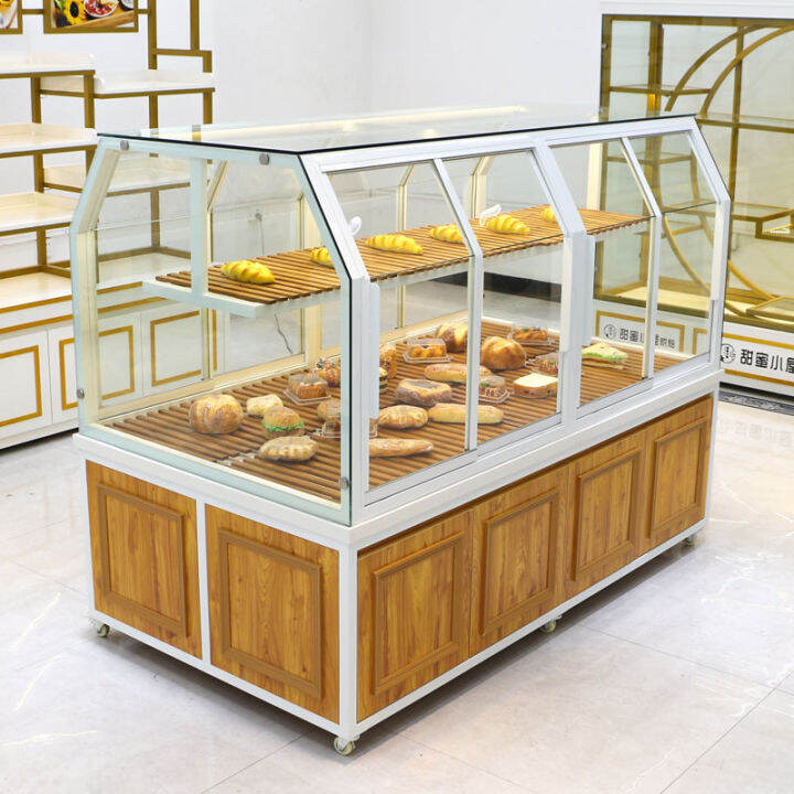 Custommade bread display iron art Zhongdaogui bakery display