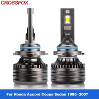 30000LM ไฟหน้ารถมอเตอร์ไซค์แบบ Led 9006 HB3หลอดไฟรถยนต์ HB4 6000K สำหรับ Honda Ord คูเป้ซีดาน1995-2002 2003 2004 2005 2006 2007