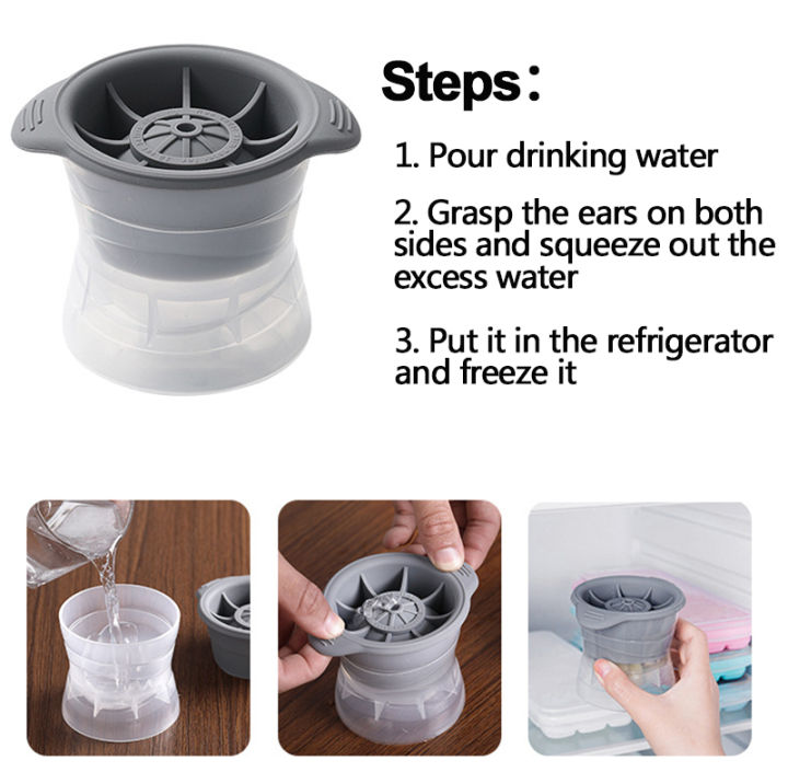 grand-mall-ที่ทำน้ำเเข็ง-6cm-เเม่พิมพ์-ice-ball-maker-แม่พิมพ์น้ำแข็งกลม-diy-ก้อนกลม-เเม่พิมพ์วุ้น-น้ำเเข็ง-ถาดน้ำเเข็ง-แม่พิมพ์ทำน้ำแข็งก้อนกลม