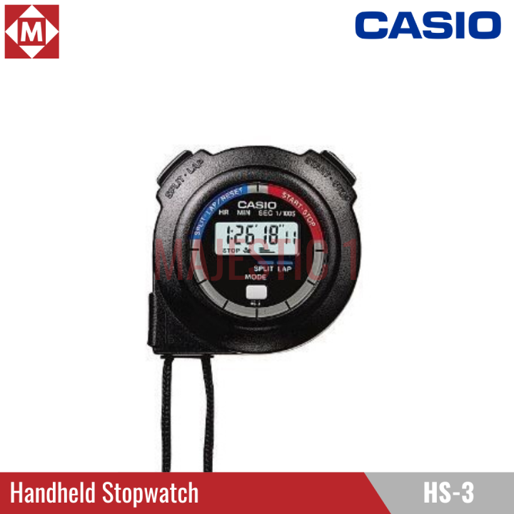 Casio Handheld Stopwatch Timer HS3V1R / HS3 Lazada PH