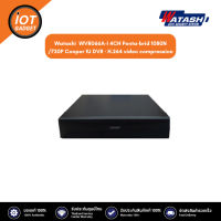 Watashi เครื่องบันทึกกล้องวงจรปิด รุ่น WVR066A-I 4CH Penta-brid 1080N/720P Cooper 1U DVR · H.264 video compression