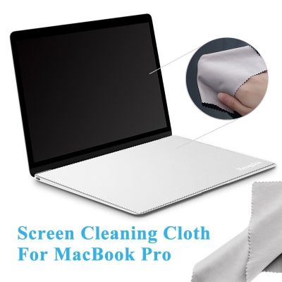 คีย์บอร์ดฟิล์มป้องกันไมโครไฟเบอร์กันฝุ่นผ้าเช็ดหน้าจอแล็ปท็อปผ้าทำความสะอาด,สำหรับ MacBook Pro 13/15/16นิ้ว