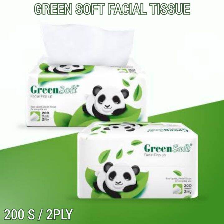 Tissue Tisu Green Soft Facial Tissue Sheet Ply Lazada Indonesia