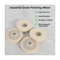 Pack of 8 Angle Grinder Wool Buffing Disc, 100Mm Wool Buffing Polishing Disc Pad, Felt Polishing Pads