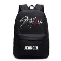 ชายหญิง backbags stray เด็ก jisung พิมพ์วัยรุ่นโรงเรียนกระเป๋าแล็ปท็อปกระเป๋าเป้สะพายหลัง mochilas mujer Travel backpaca ผ้าใบ rugzak