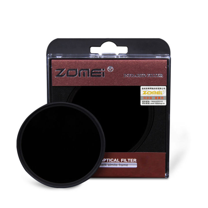 zomei-680nm-ตัวกรอง-ir-อินฟาเรด760nm-720nm-ฟิวเตอร์อินฟาเรดเอ็กซ์เรย์950nm-สำหรับ-slr-dslr-เลนส์กล้องถ่ายรูป-nikon-canon-sony-filters