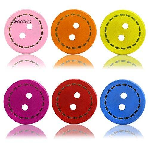 tt-100pcs-2-holes-colorful-mixed-round-wooden-buttons-sewing-diy-craft-scrapbooking