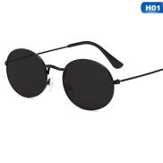 Kính Râm Gọng Tròn 1 Kính Râm Nam Nữ Thời Trang Kính Râm Hình Bầu Dục Cổ