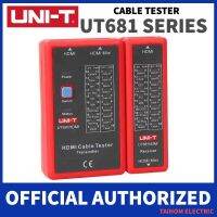 UNI-T ดิจิตอลเครื่องทดสอบสายเคเบิลเครือข่าย RJ45/RJ11/BNC/HDMI LAN Auto Ethernet โทรศัพท์ซ่อมเครื่องมือ LED สาย Checker