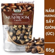 Nấm Hương Sấy Giòn Úc DJ&A - Shiitake Mixed Mushroom Crisps 65g