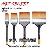 ArtSecret 3280F Multi-Function Watercolor Acrylic Art Painting Brush Korea Importing Synthetic Hair Brass Ferrule Wooden Handle