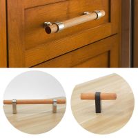 ✆□ Solid Wood Handles For Furniture Bronze In Cabinet Pulls And Modern Black Kitchen Doors Drawer Kids Gold Adjustable Knobs