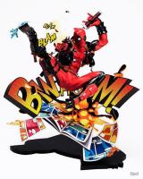 Deadpool Scene Deadpool Breaking The Dimensional Wall Comics Little Cheap Boxed Hands 897 【AUG】