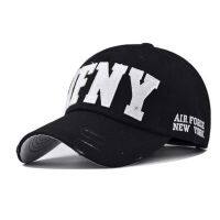 【KFAS Clothing Store】 XEONGKVI แฟชั่นผ้าฝ้าย Snapback หมวกเบสบอลผู้ชายหมวกฮิปฮอป AFNY จดหมายคนรักหมวกสำหรับผู้หญิงผู้ชาย C Asquette