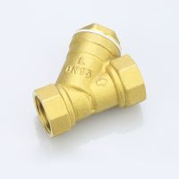 1/2 3/4 1 2 3 4 Female Inline Y Mesh Strainer Threads Filter Brass filter valve Y Shaped Brass Strainer Filter Valve