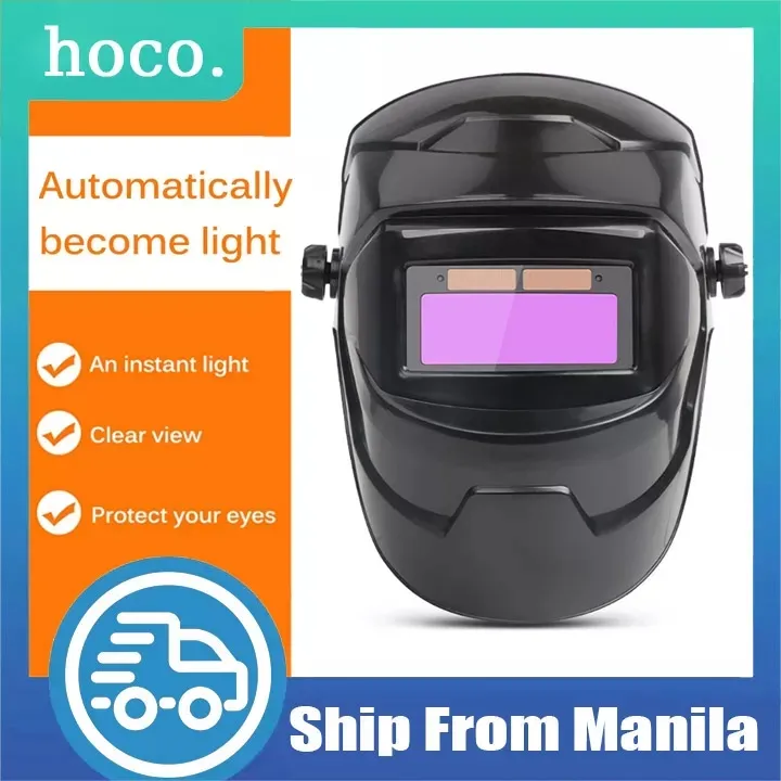 Welding Helmet Welder Mask Chameleon Large View True Color Solar Power