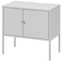 LIXHULT Cabinet, metal/grey 60x35 cm (ลิกซ์ฮุลท์ ตู้, โลหะ/เทา 60x35 ซม.)