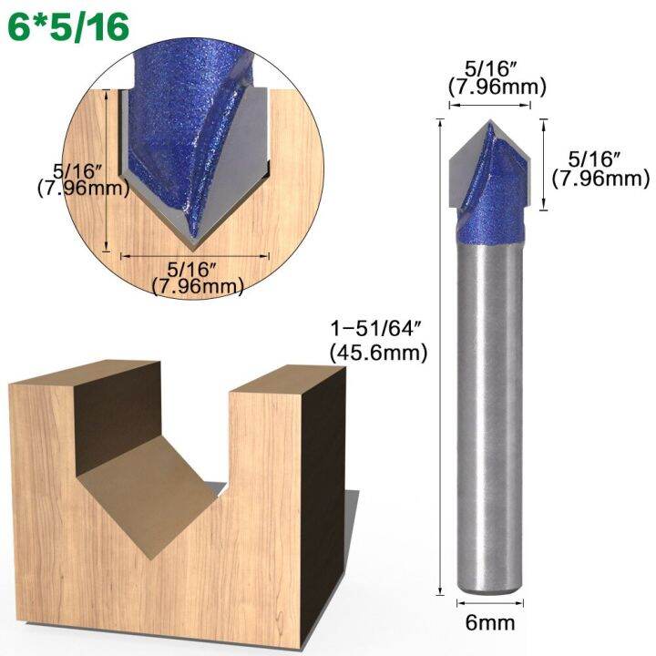 1pc-6mm-ก้านเครื่องตัดมิลลิ่ง90-degree-v-บิทกรู๊ฟ1-4-5-16-3-8-1-2-เครื่องแกะสลักตะใบเล็บเครื่องตัดมิลลิ่งที่ตัดงานไม้