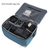 Zipper Lens Storage Portable Outdoor Multifunction Shockproof Waterproof Partition Flexible Padded Camera Insert Bag