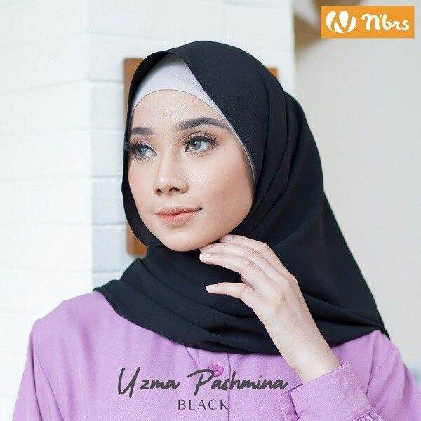 PASHMINA 'UZMA'KERUDUNG JILBAB masa kini yg bisa di pakai untuk semua