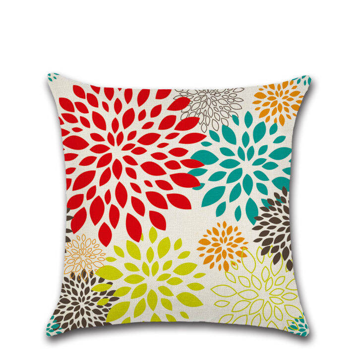 4pcs-per-set-mandala-flowers-leaves-rinted-cotton-linen-throw-pillow-covers-45x45cm-18x18inch-pillow-case-decorative-cushion-cover-for-sofa-home-indoor-or-outdoor