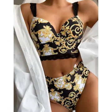 New Sexy Bikini 2022 Solid Swimsuit Women Swimwear Push Up Bikini