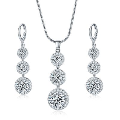 [COD] AliExpress Earrings Drop Two-piece Jewelry Wholesale