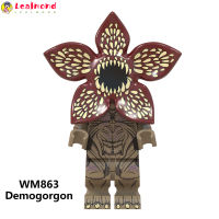 LEAL Lego Minifigure ของเล่นบล็อคก่อสร้างของคนแปลกหน้าสิ่ง Demogorgon อาคารประกอบบล็อคก่อสร้างเป็นของขวัญสำหรับแฟนๆเด็ก