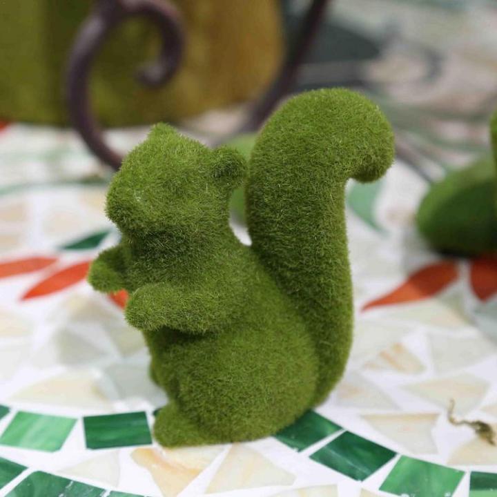 garden-squirrel-statue-artificial-turf-grass-squirrel-faux-green-moss-covered-resin-squirrel-decor-hand-painted-sculpture-for-patio-lawn-garden-and-indoor-living-spaces-sensible