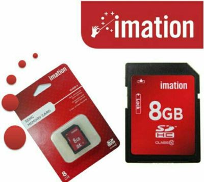 SDHC CARD 8GB IMATION CLASS 4 เมมโมรี่ การ์ด