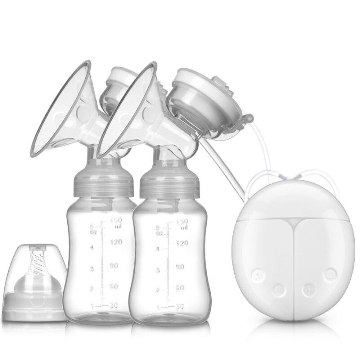 usb-ดูดหัวนมทรงพลังแบบเครื่องปั๊มนมไฟฟ้าวินาทีเครื่องปั๊มนมไฟฟ้ากับขวดนมทารกแผ่นร้อนเย็น-nippl-baby
