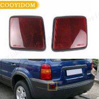 Rear Bumper Reflector Stop Brake Light For FORD Escape Kuga Maverick 2005 2006 2007 Foglight Lamp Garnish Lamp Trim Cover Panel