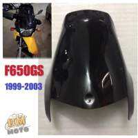 กระจกกระจกรถจักรยานยนต์สีดำใสที่บังลม Deflectors สำหรับ BMW F650GS F650 F 650 GS 650GS 1999 2000 2001 2002 2003