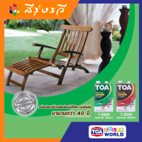 ทีโอเอ TOA Lacquer ทีโอเอ แล็กเกอร์ สีสำหรับงานไม้และเฟอร์นิเจอร์ภายใน ไม้จริง ไม้อัด ตู้เสื้อผ้า โต๊ะ เก้าอี้ ชั้นวางของ