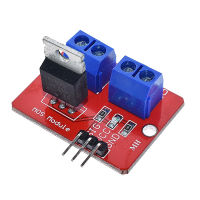 ปุ่ม Mosfet ด้านบน0-24V IRF520โมดูลไดร์เวอร์ MOS สำหรับ Arduino MCU ARM Raspberry Pi