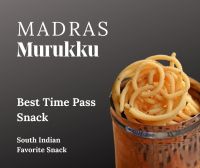 Famous Madras Murukku..Fresh Traditional South Indian Snacks..Tasty Home Style Crispy Butter Murukku 400gms