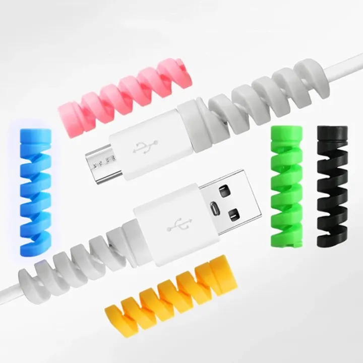 USB Charging Cable Protector Organizer Compatible For Phone
