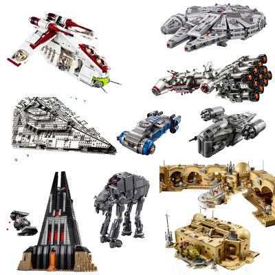 Star Spaceship wars Building Blocks Space Ship Brick Razor Fighter Crest ship Millennium Falcon Figure Toys for Boys Gift
