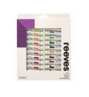 (KTS)สีน้ำมัน ตรา REEVES 24 สี 10 ml.