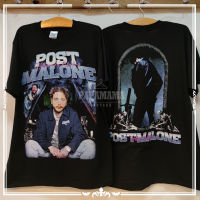 【Hot】 [ POST MALONE ] Hollywwod โพสต์ มาโลน เสื้อวง เสื้อทัวร์ เสื้อHiphop เสื้อยืดผ้าฝ้าย