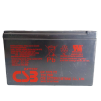 CSB BATTERY GP 1272  F2 (12V 7.2AH) ใช้สำรองไฟฟ้าหรือ UPS ทุกรุ่น ของใหม่แท้100% รับประกันสินค้า 1 ปี