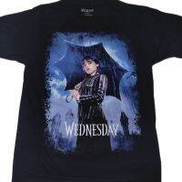 เสื้อยืด จากซี่รี่ดัง WEDNESDAY ลิขสิทธิืแท้ ปี 2023