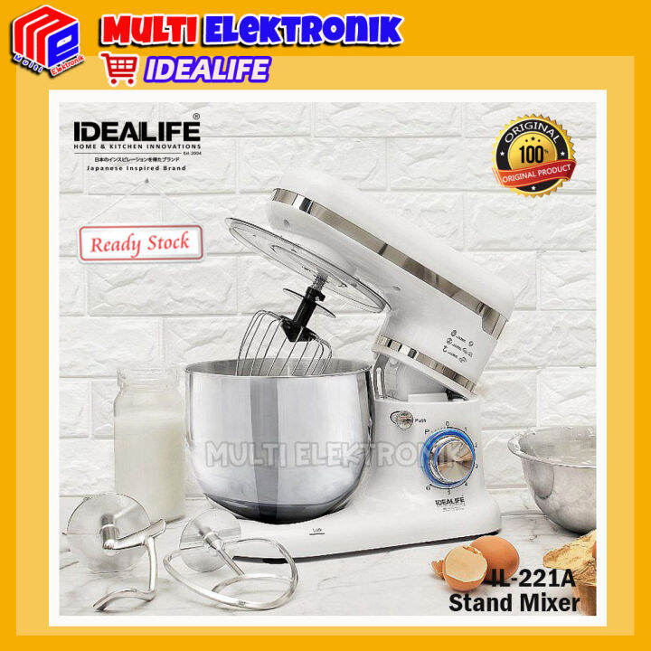 Idealife Stand Mixer Idealife IL221A / IL221A / IL 221A Pengaduk