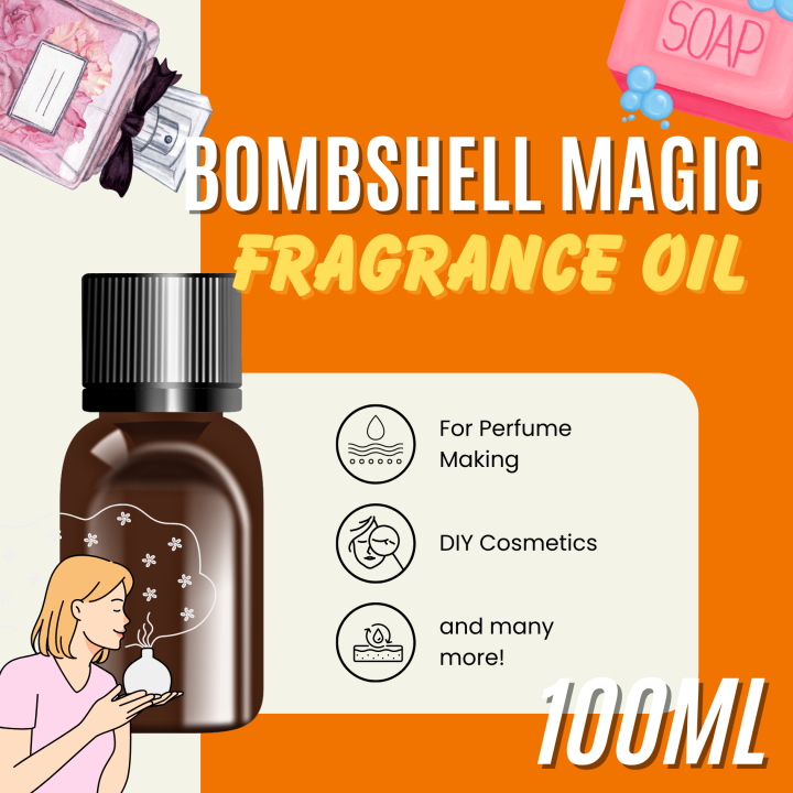 100ml Bombshell Magic Fragrance Oils For Perfume Making Lazada PH