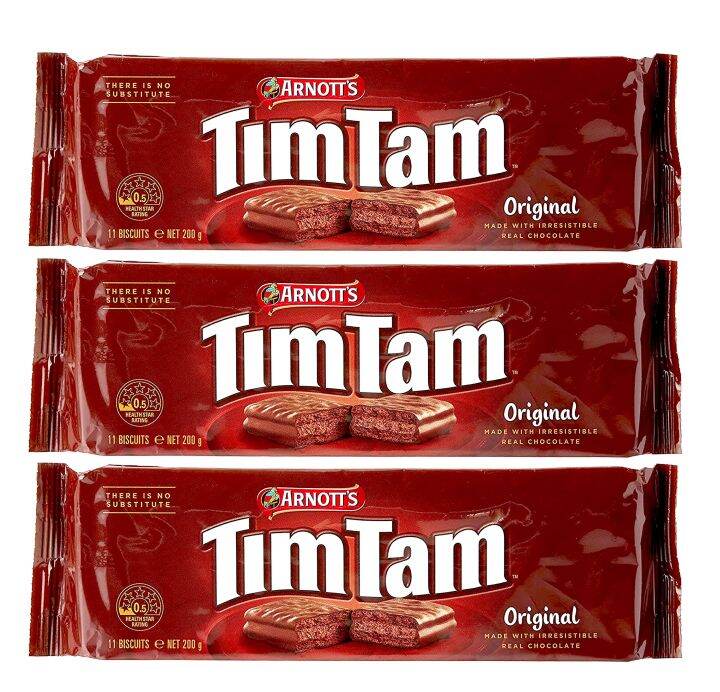 ARNOTT'S Tim Tam Original Chocolate 3pack (200g per pack) | Lazada PH