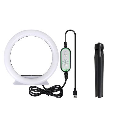 18cm Selfie Ring LED Light with Stand Tripod Ring Lamps RGB 26 Colors Fill Light for Video Light Makeup Live