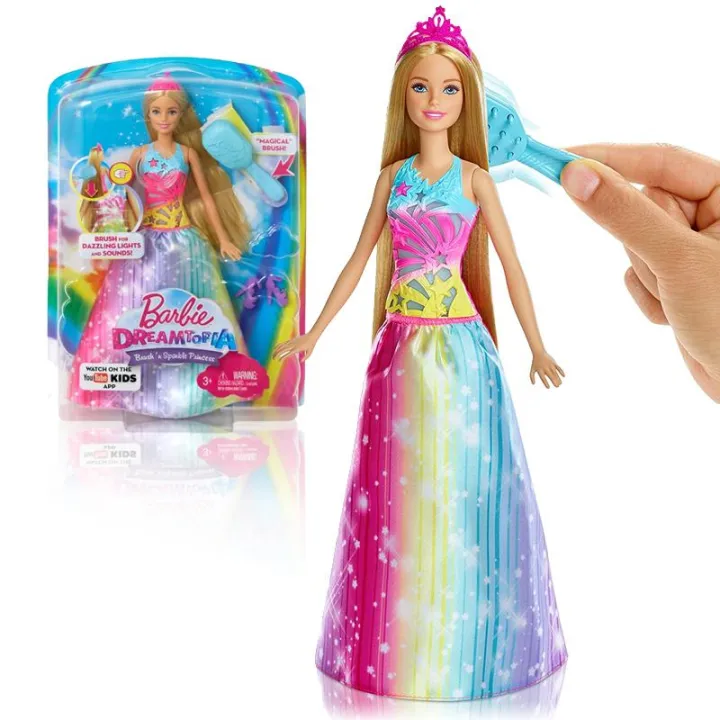 Barbie Doll Gift Set Large Barbie Rainbow Long Hair Princess Girl Princess  Play House Toys | Lazada PH