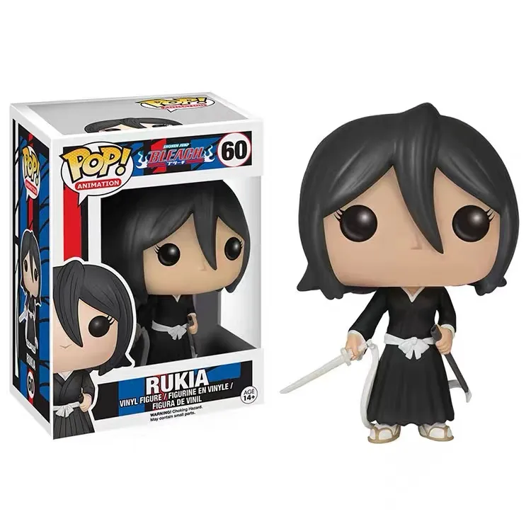 Đồ Chơi Trẻ Em Funko Pop Anime Bleach #59 Ichigo #60 Rukia #96 Hollow Ichigo  Niutou