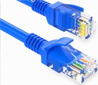 Z1066ซูเปอร์ Cat6a สายเคเบิลเครือข่ายออกซิเจนแกนทองแดงป้องกันหัวคริสตัลจัมเปอร์ศูนย์ข้อมูลการเต้นของหัวใจสายแปลง